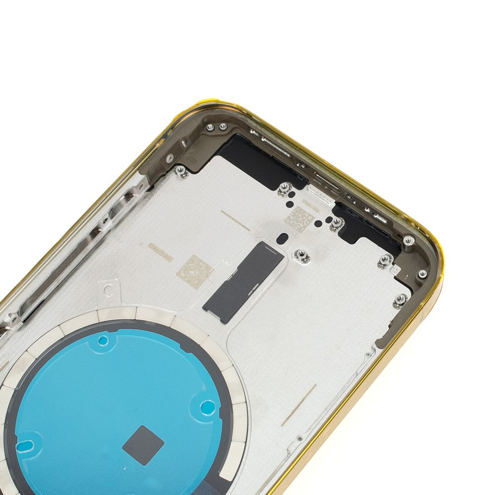 Rear Housing for iPhone 14 Pro (NO LOGO)-Gold Rear Housing for iPhone 14 Pro (NO LOGO)-Gold